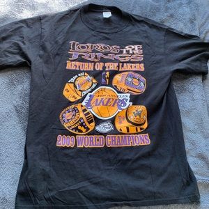 VTG LAKERS LORDS OF THE RINGS SHIRT